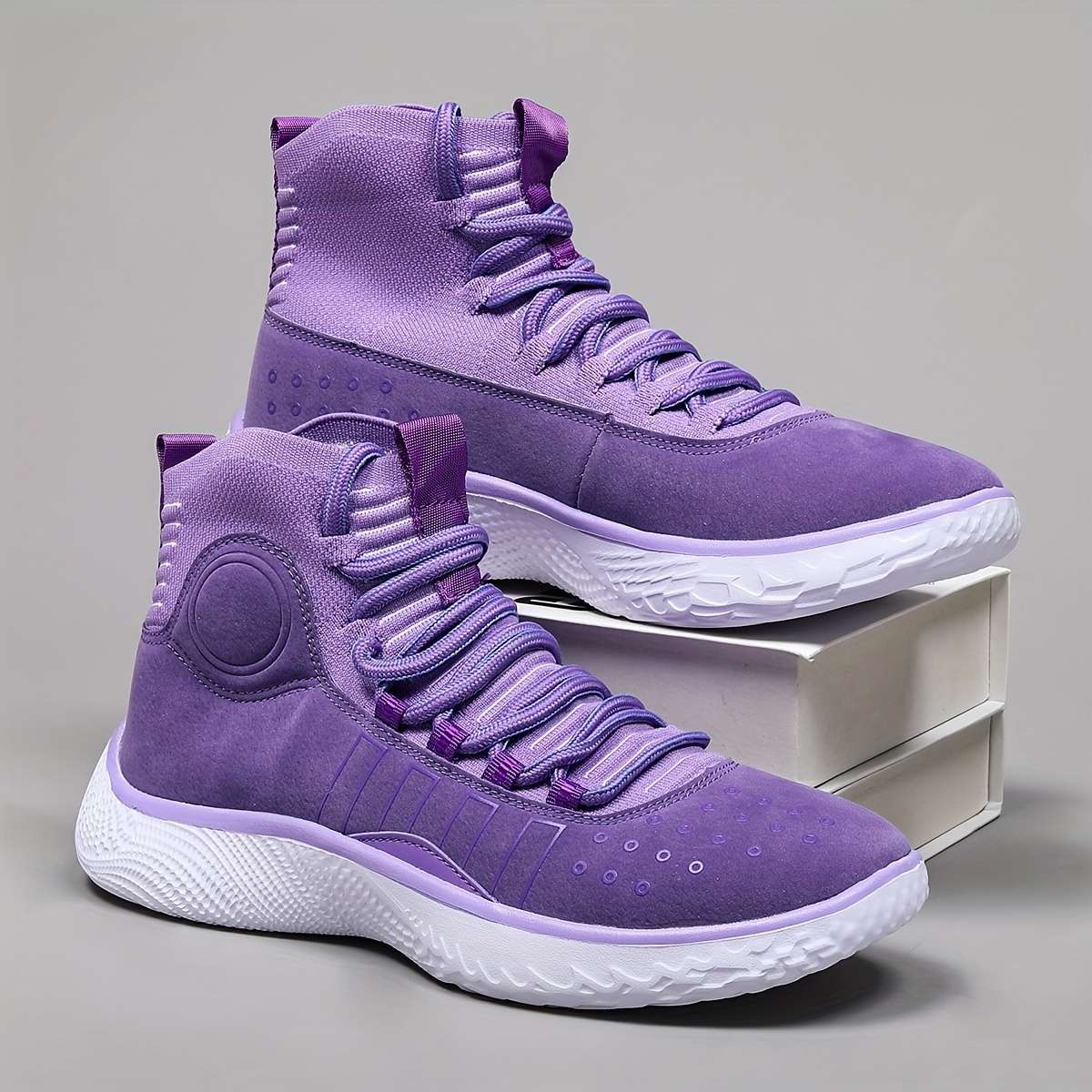 Sneakers Purple Size Uk 7.5