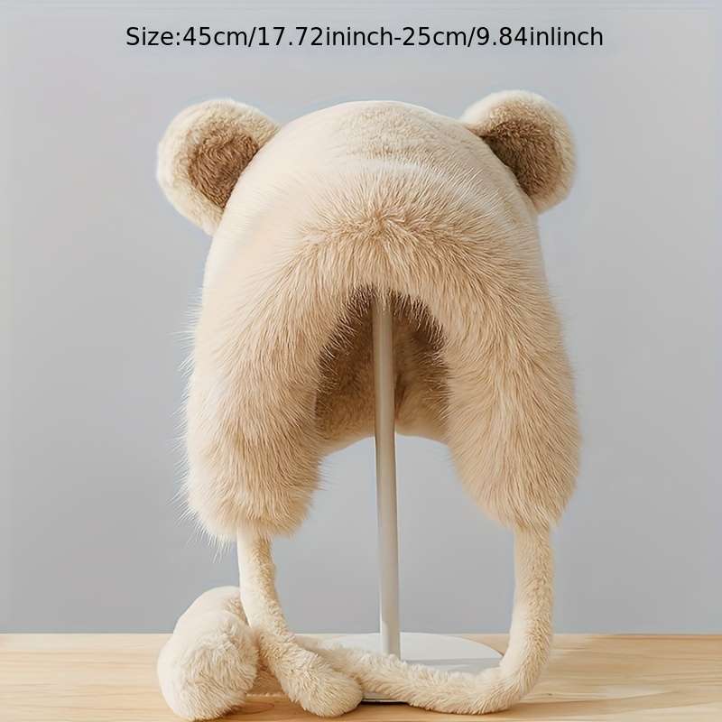 Winter Hat Color Beige 2 Size One Size Fits All