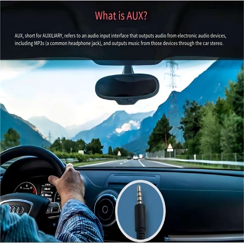 1pc Car Aux Conversion Usb Cable CD Machine MP3 Audio Cable USB To 3.5mm Audio T-port Plug Conn