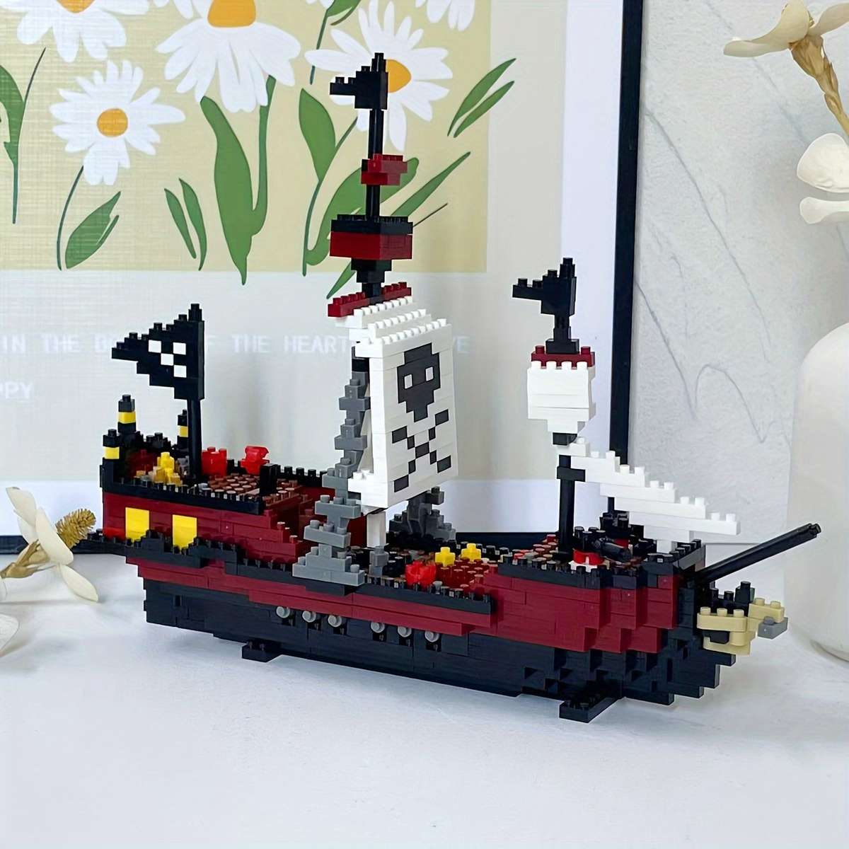 3D Jigsaw Puzzle Model Ship Items Pirate Ship 739Pcs