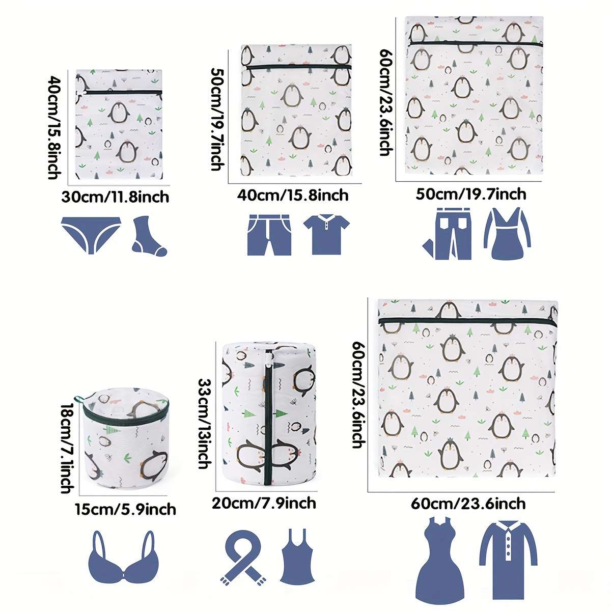 Laundry Bags Model Medium15.819.7Inch