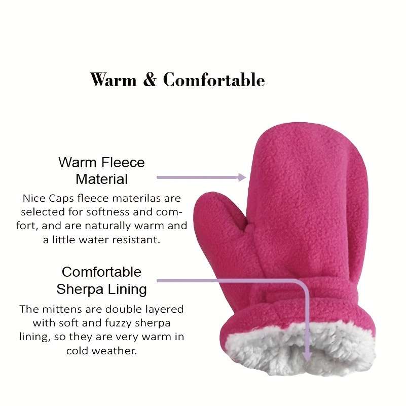 Winter Gloves Color Dark Blue Size S