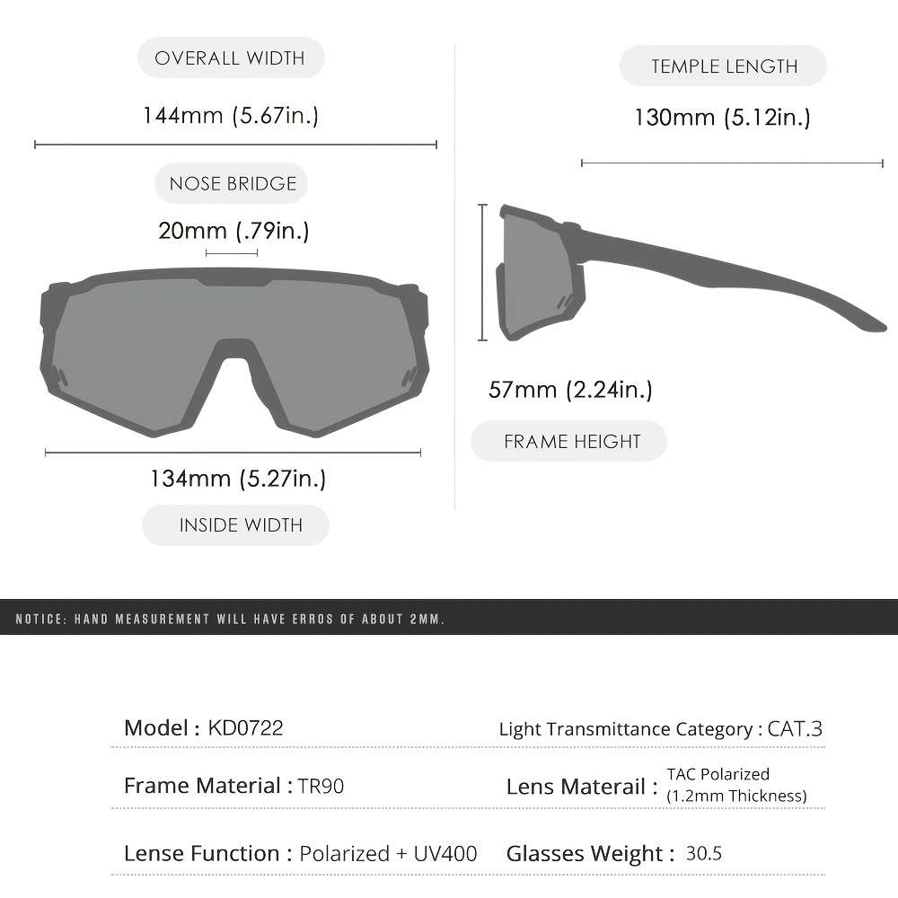 Cycling Glasses Color C5 Mirrored Purple Lens