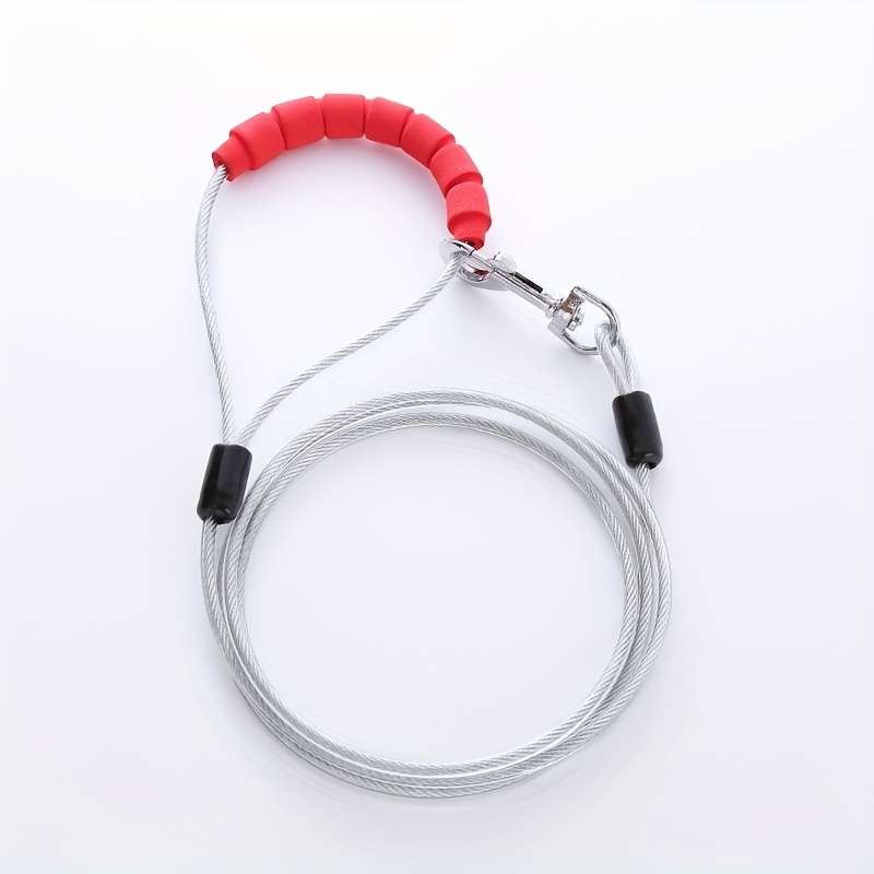 Dog Leash Color Red Size 1 Meter