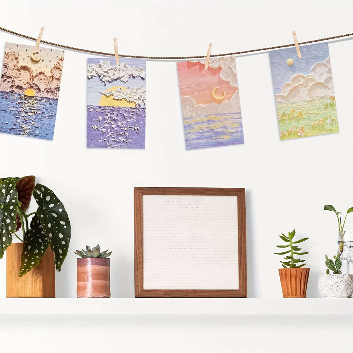 Greeting Cards Style Letter From The Breeze Quantity 30Pcs-Set