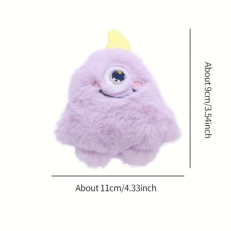 Plush Toyss color Purple Smiling Elf