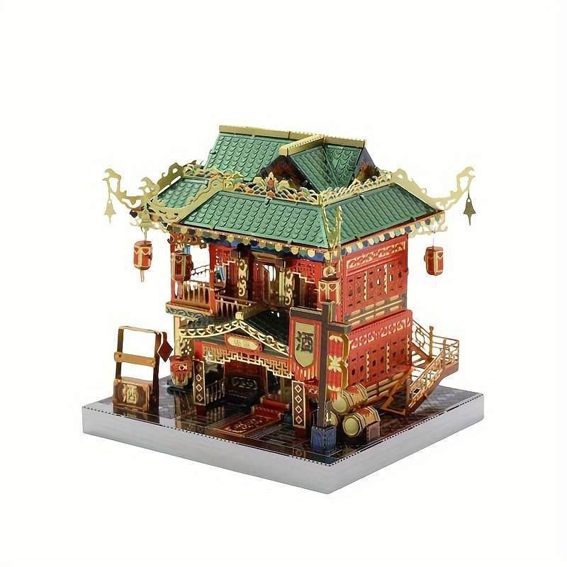 3D Building Model Puzzle Set Items Zuixiao Tower