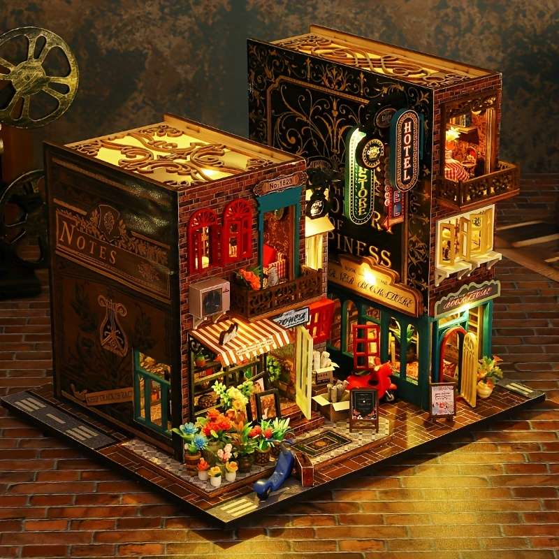 3D House Puzzle Model Items Diy Cabin