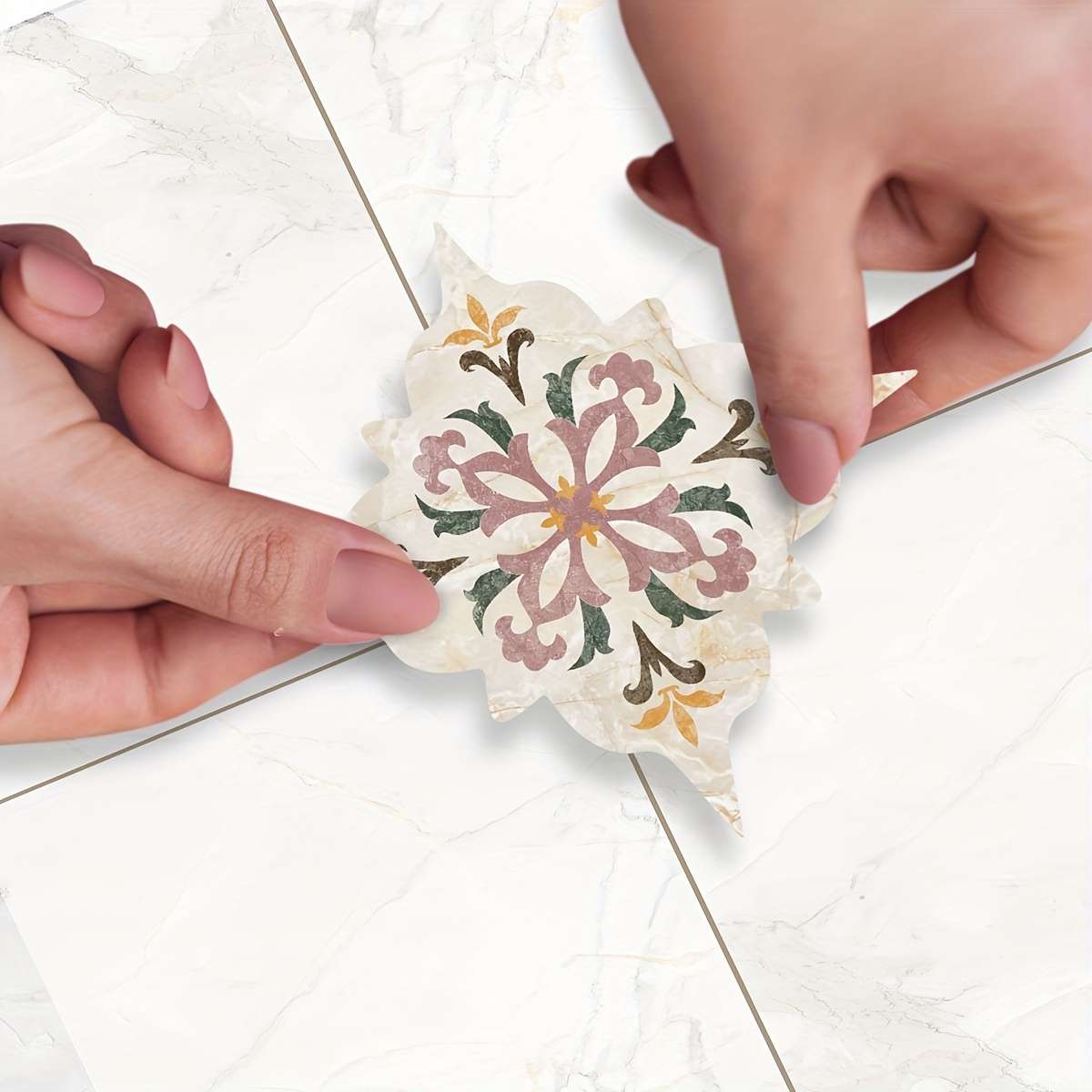 Floor Stickers Model D Size 8.0X8.0Cm