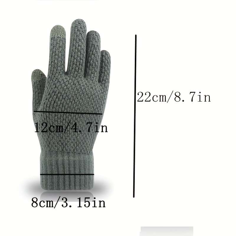 Gloves Color Black*2Dark Gray*2