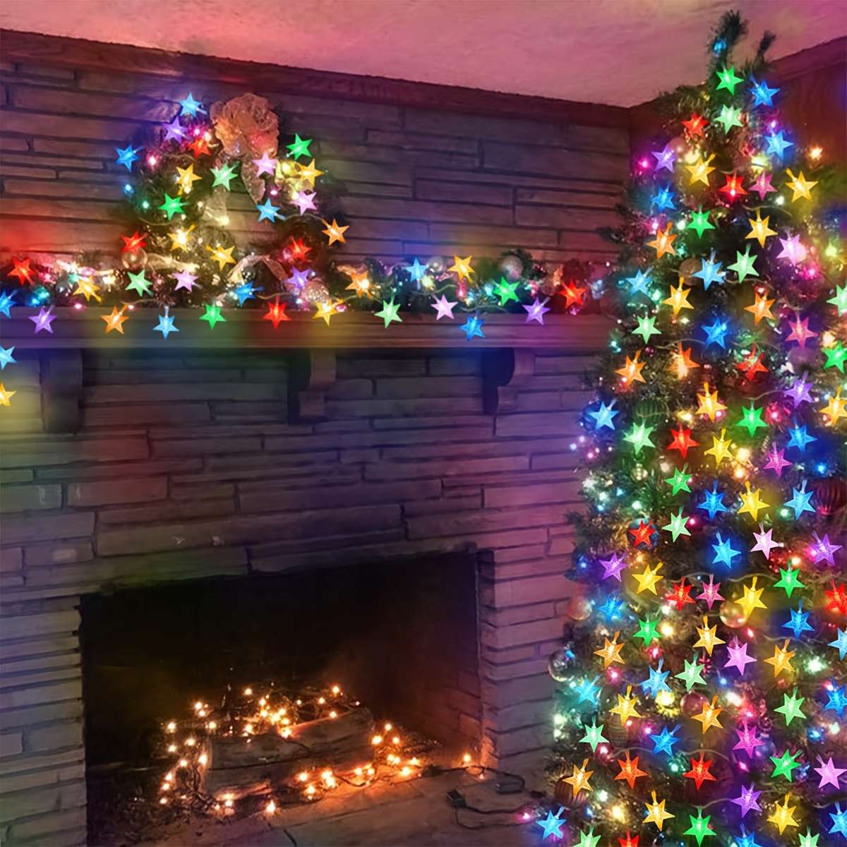 Christmas Lights Colorful Size 3M 9.84Ft