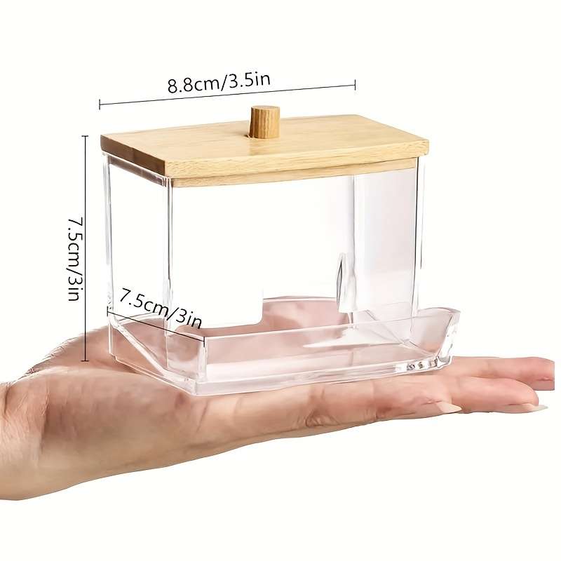Antibacterial Box 1Pcs Square Pillar Bamboo Cover