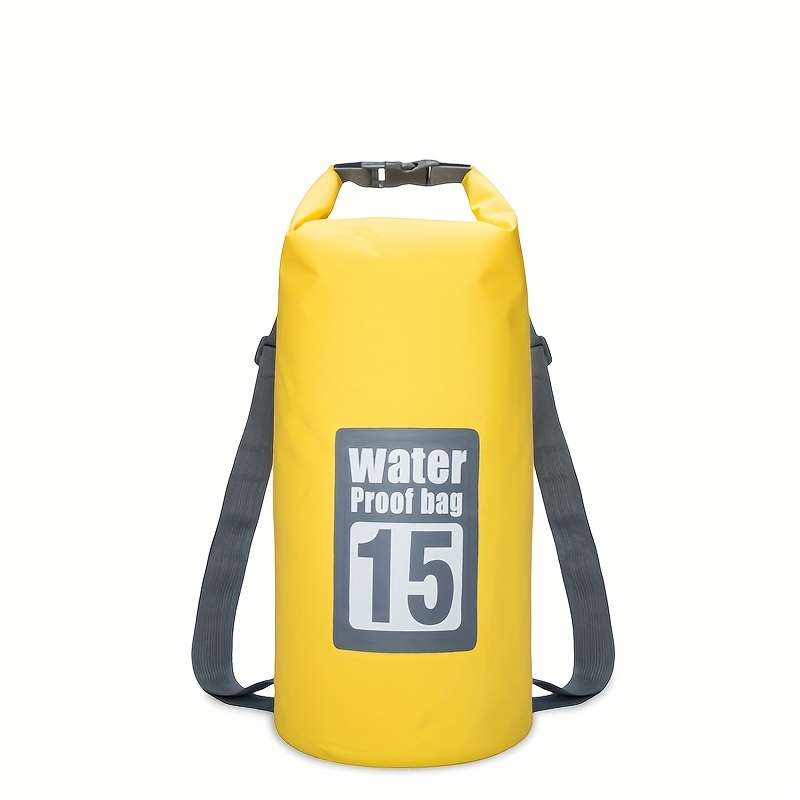 Yellow 30-Liter Dry Storage Bag