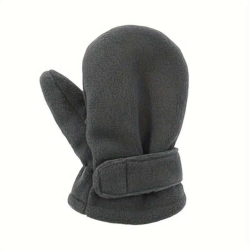 Winter Gloves Color Gray Size S