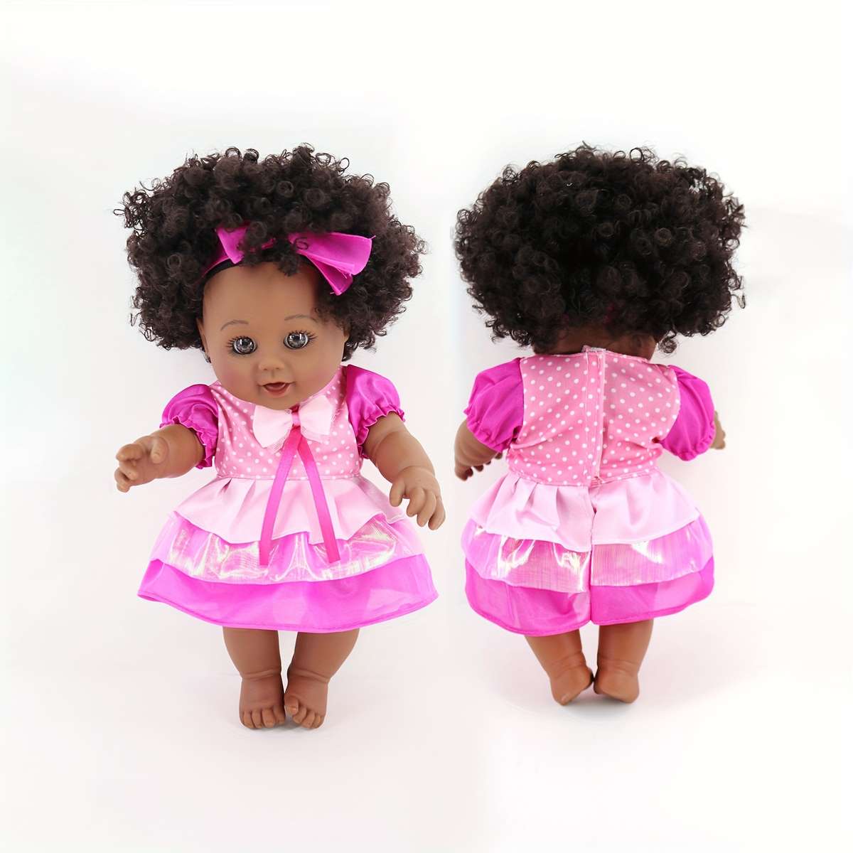 Plush Toyss Items Pink Black Doll