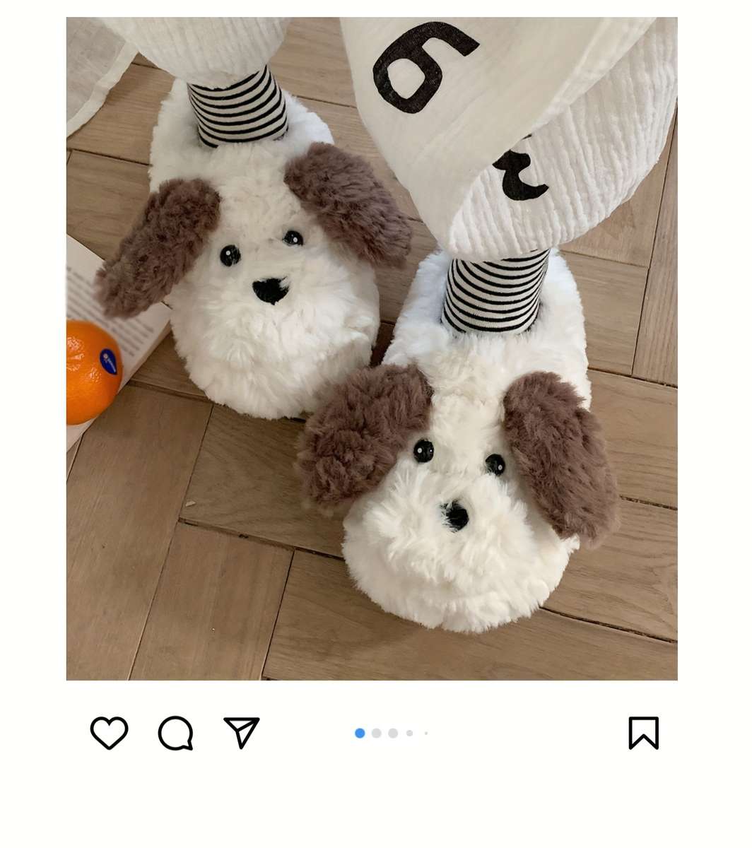 Cotton Slippers Color White Sizeuk 7.5-8