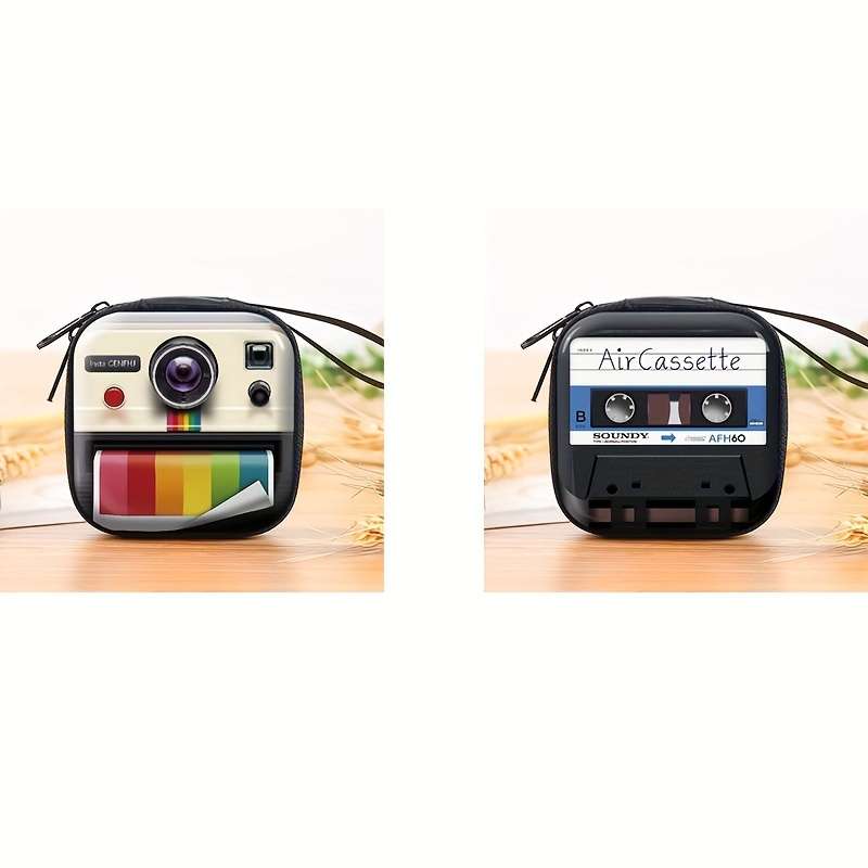 Keychain Ornament Model Camera And Tape1