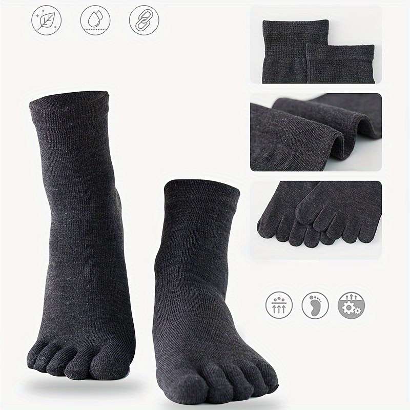 1 Pair Gray EU 38-44 US 6-10 Socks