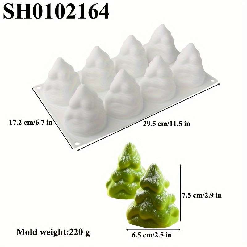 Suitable For Baking Molds Model 6 Link Three Dimensional Rhinestone Christmas Tree