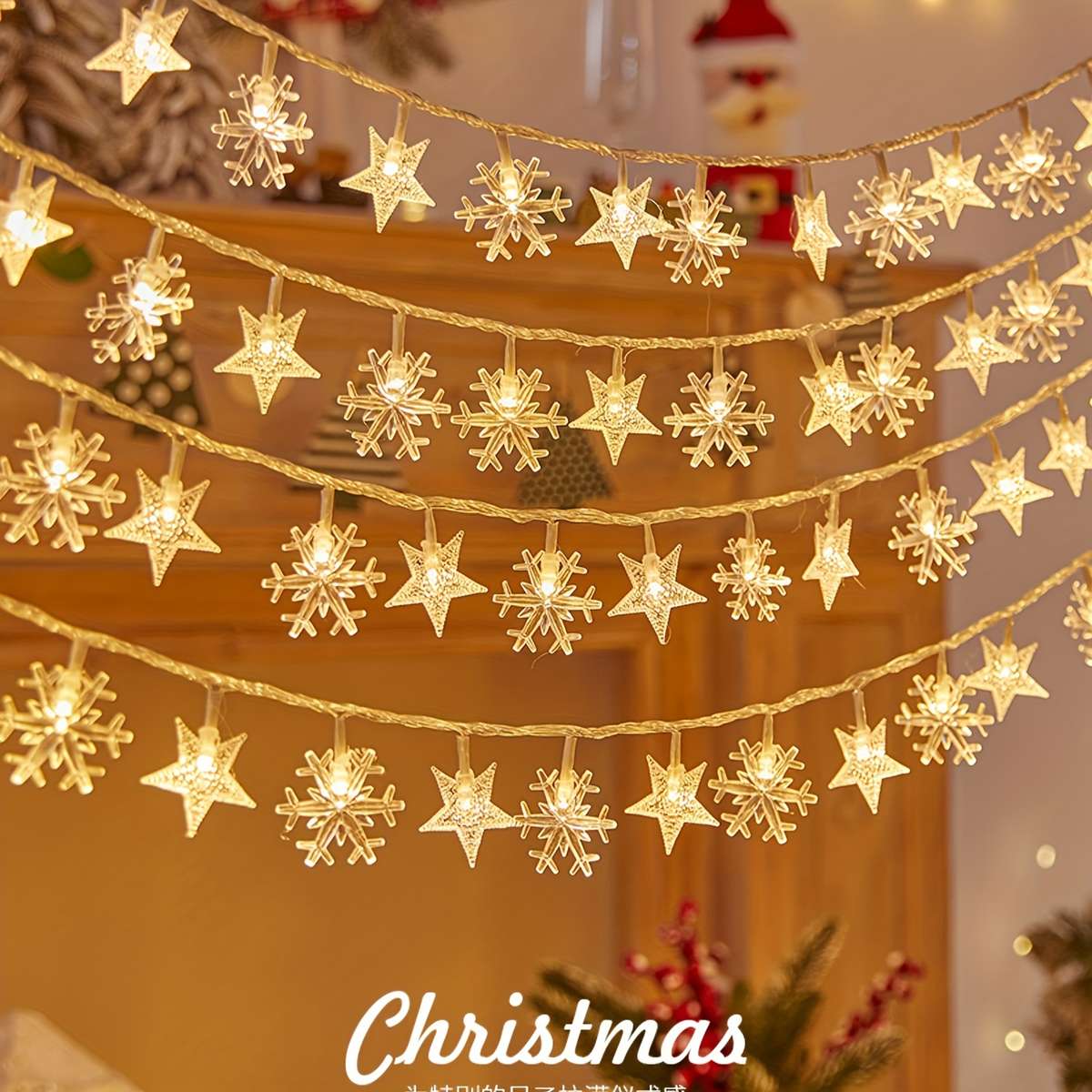 Christmas Lights Warm Light Size 3M 9.84Ft