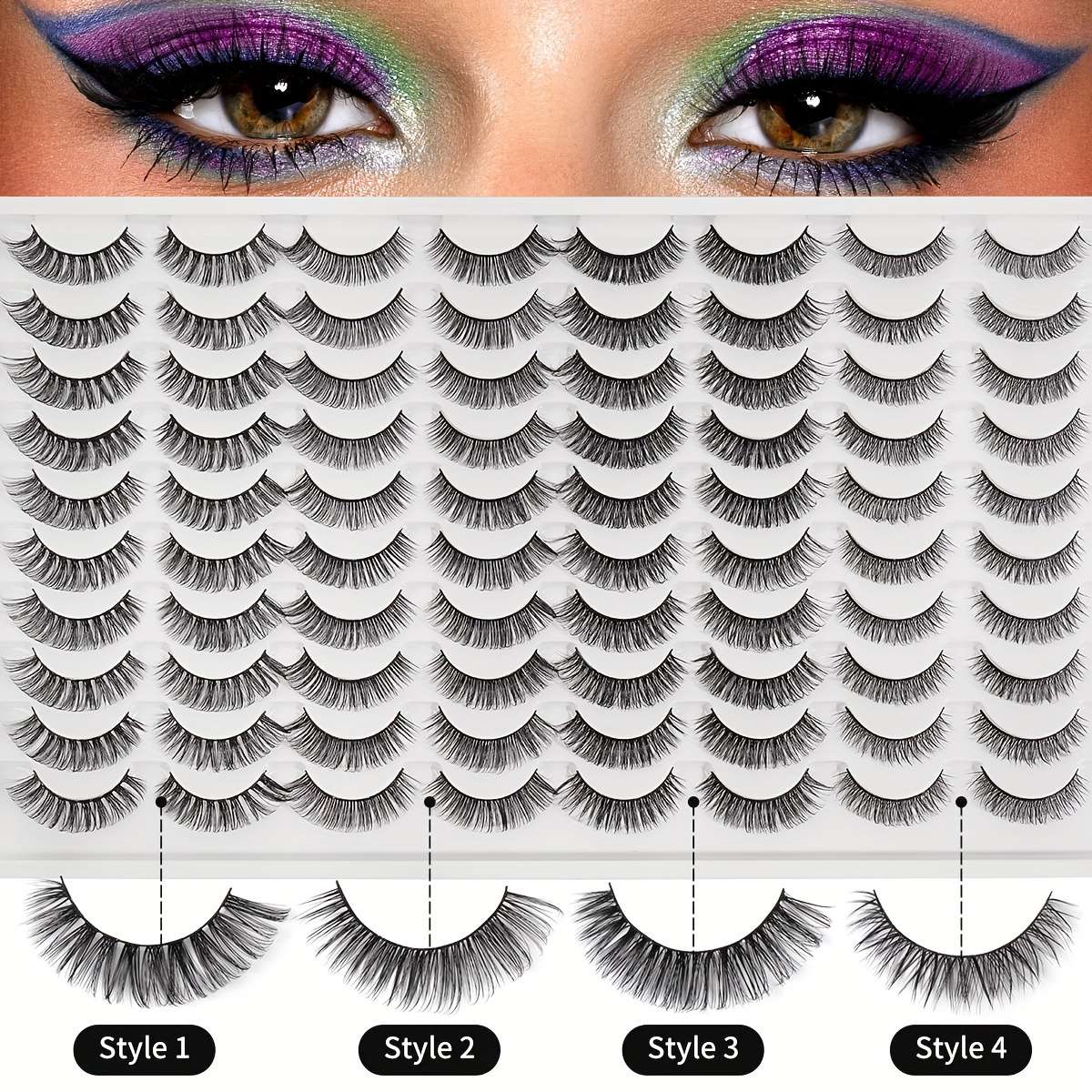 False Eyelashes Model Mgy7645 2