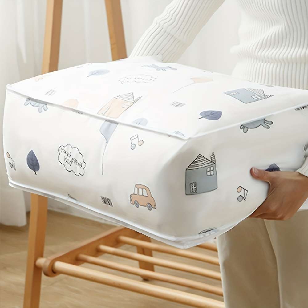 Minimalist Dustproof Wardrobe Clothes Storage Bag Large Capacity Clothes For