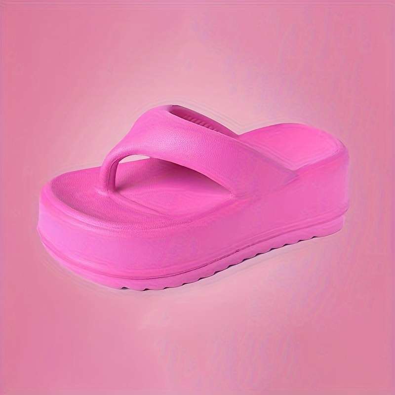 Ladies Summer Flip Flops White Uk 6.5-7