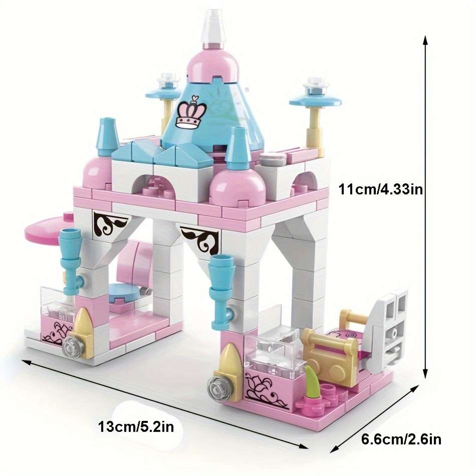 3D Building Model Puzzle Set Model 8612 1