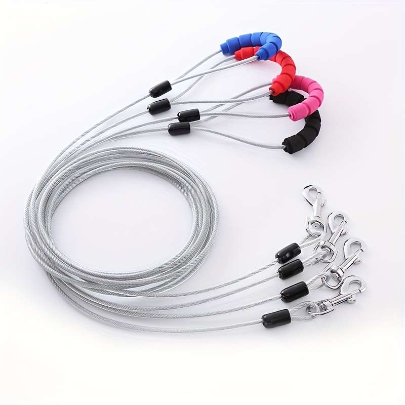 Dog Leash Color Red Size 1 Meter