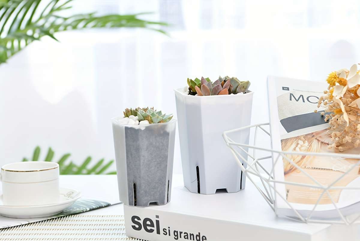 Flowerpotsize 7Cm-2 76In-5Pcscolor Transparent Color