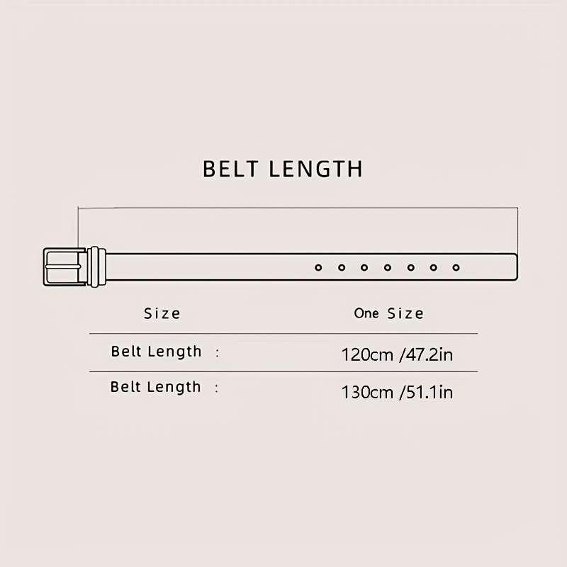 Belt Size 120Cm 47.2Inch A