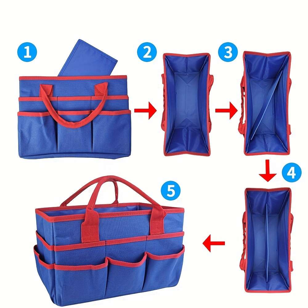 Storage Bag Color Blue Red