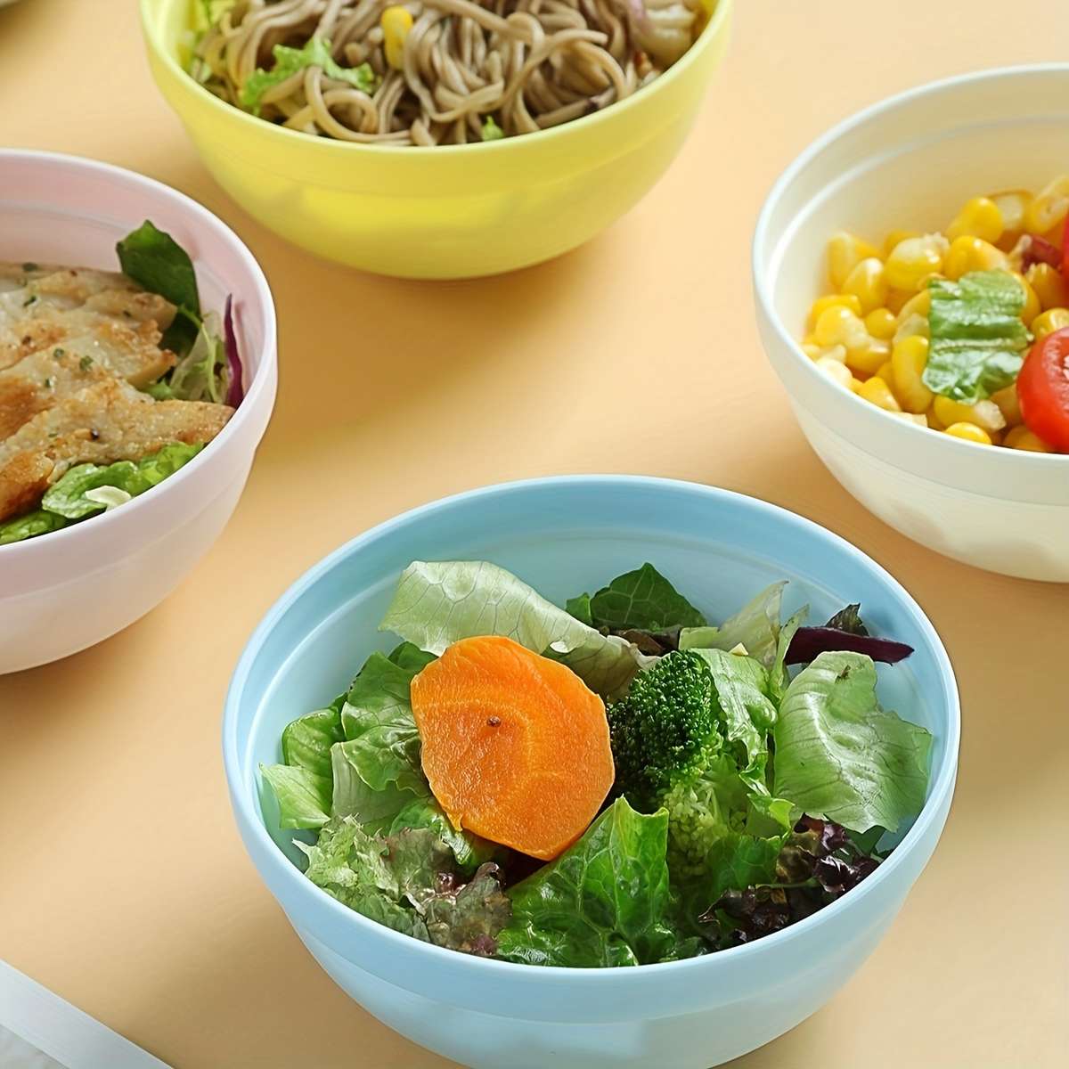 Bowl Color Colorful Quantity6 Pack