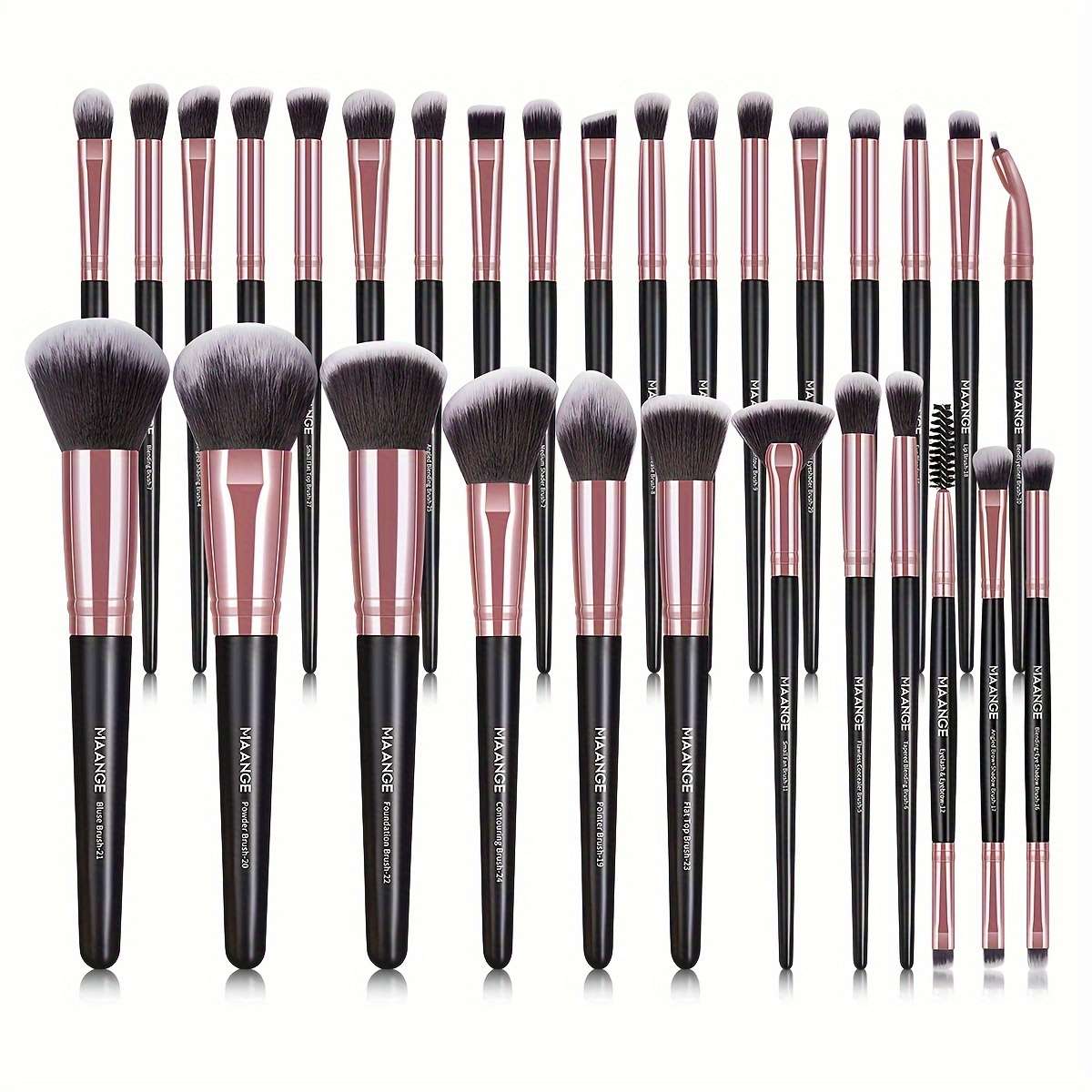 Makeup Brush Set Color Black 1