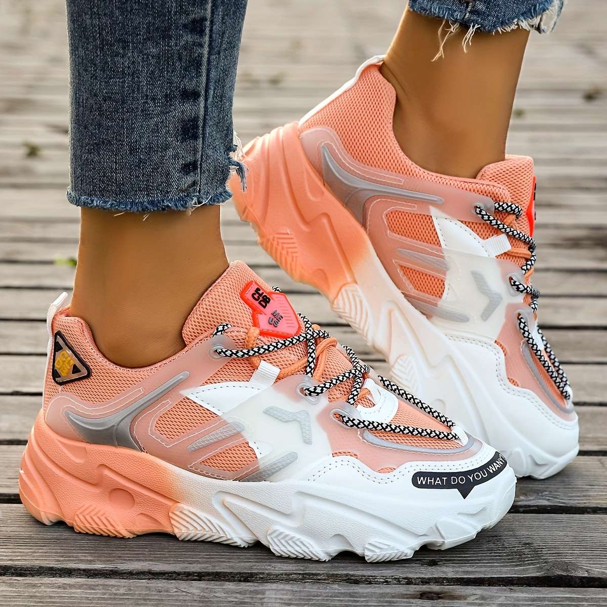 Women S Sneakers Color Pink Color Sizeuk 2.5