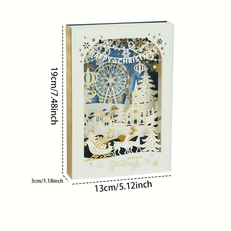 Greeting Cards Style 01 Christmas Sleigh