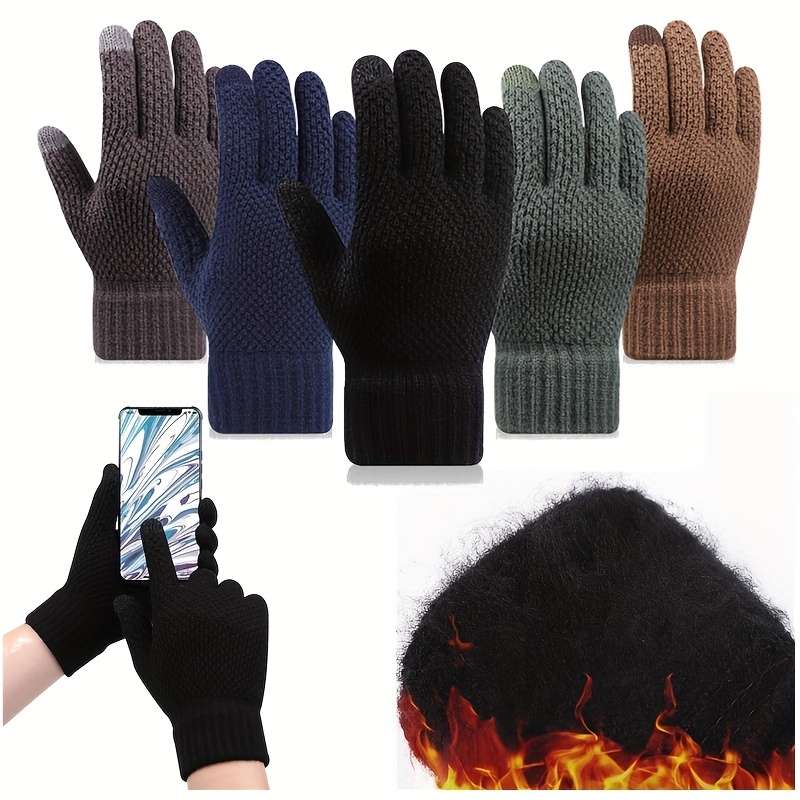 Gloves Color Black*2Dark Gray*2