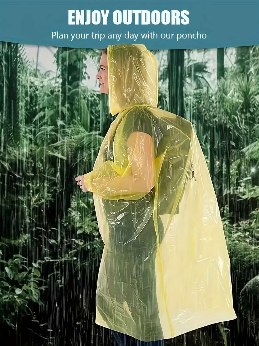 Raincoat Mixed Colors Size Onesize