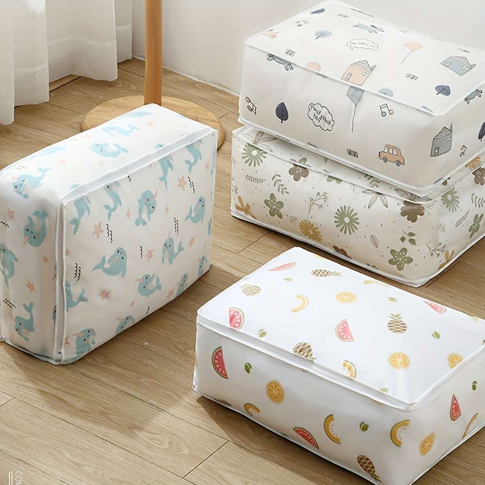 Minimalist Dustproof Wardrobe Clothes Storage Bag Large Capacity Clothes For