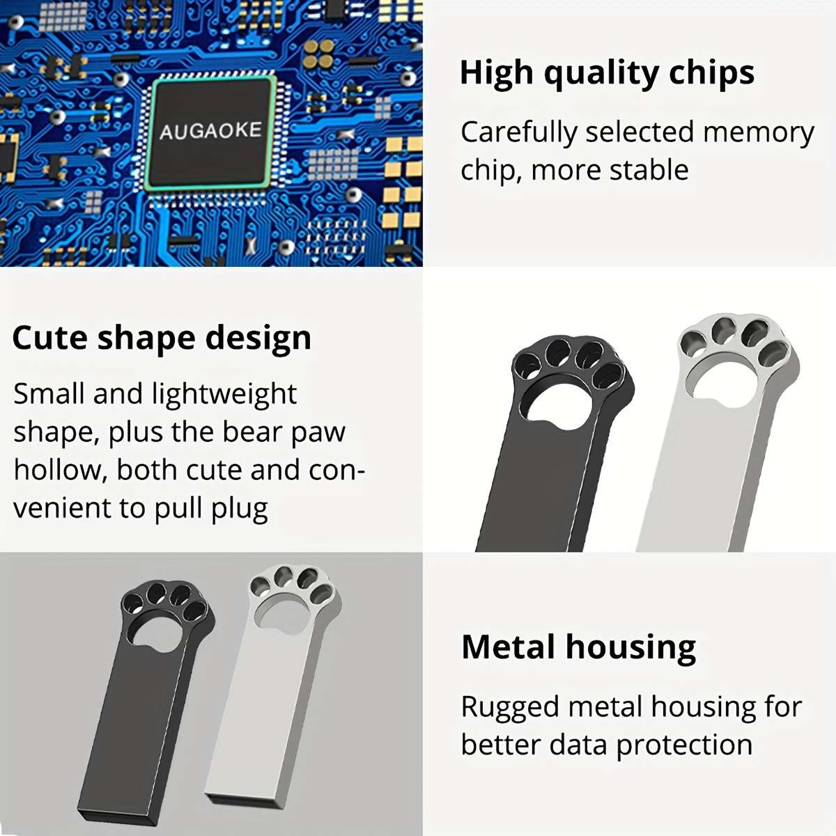 Usb Flash Drive Color Silvery Capacity 512Mb 2Packs