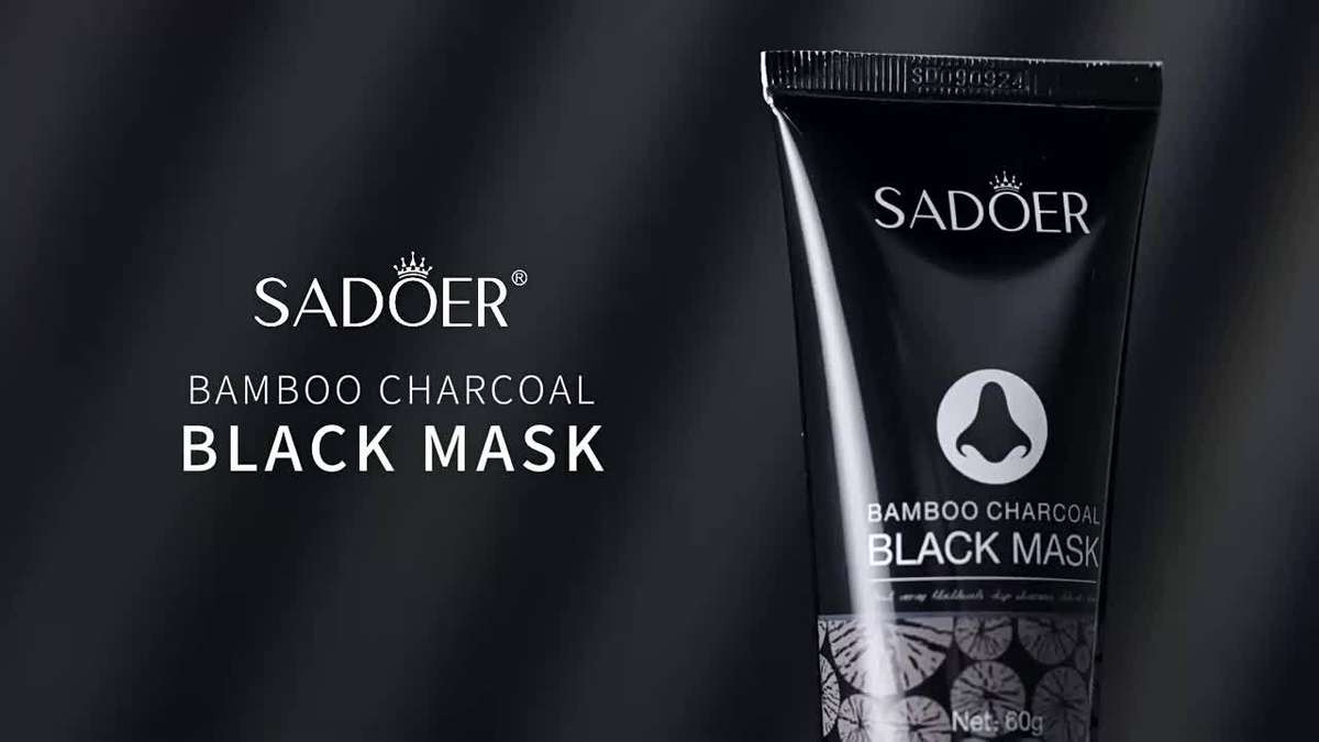 Facial Mask Color 1 Pack Of Bamboo Charcoal Mud Film