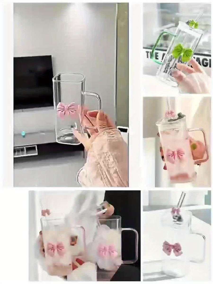 Water Cup Style Two Pack  1 Cup   1 Straw