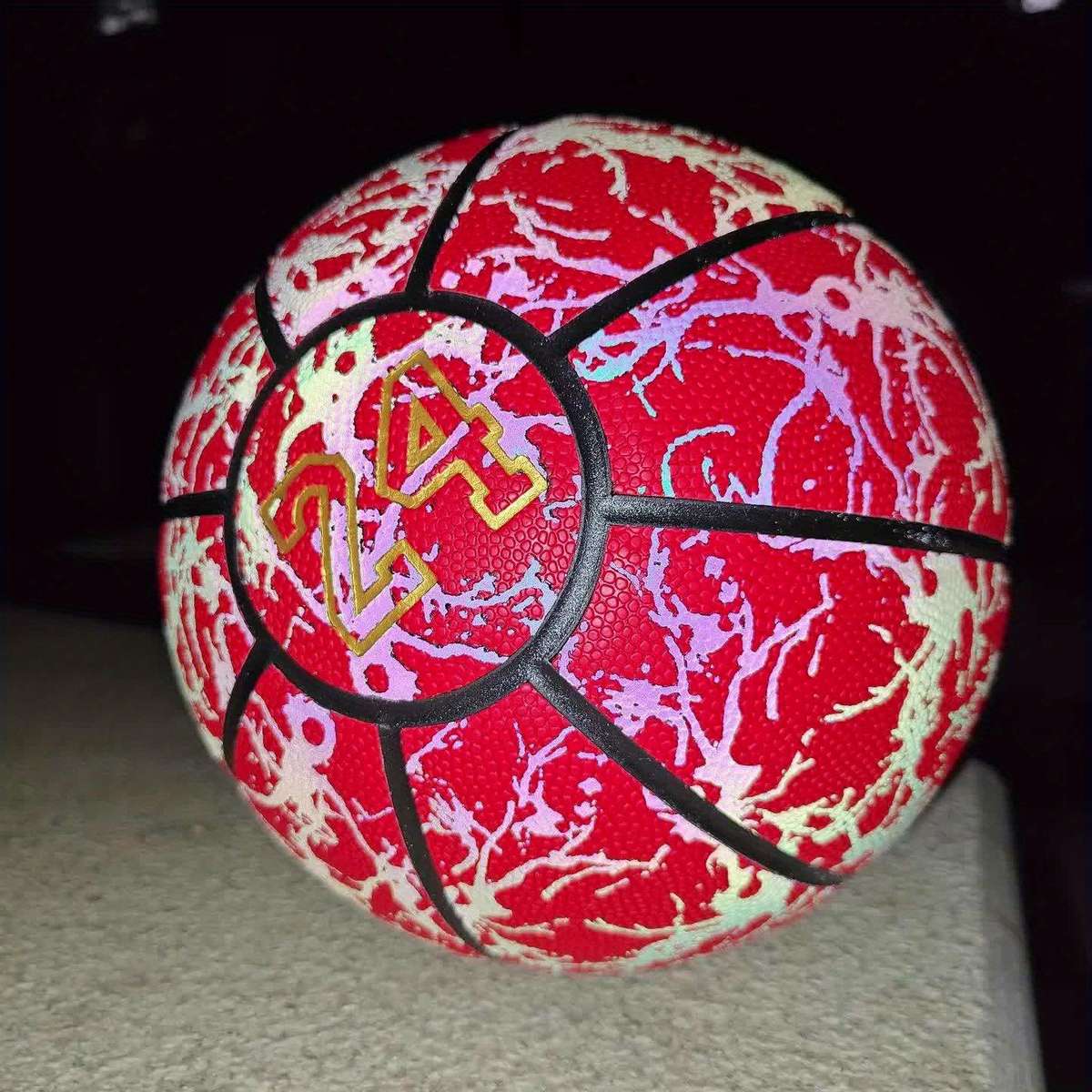 Basketball Color Reddish Black Sizenumber 7