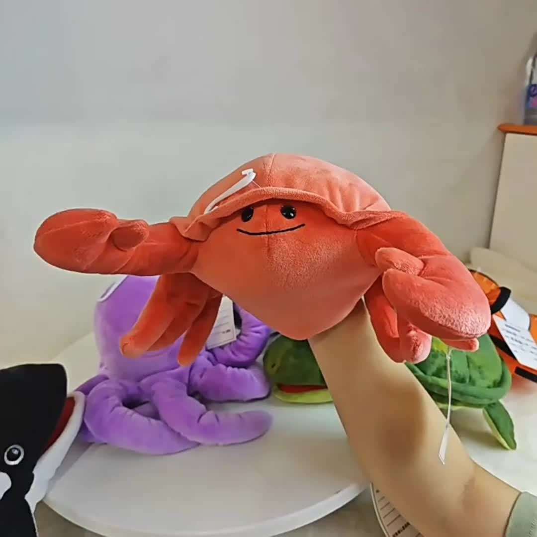 Plush Toyss Style Crab