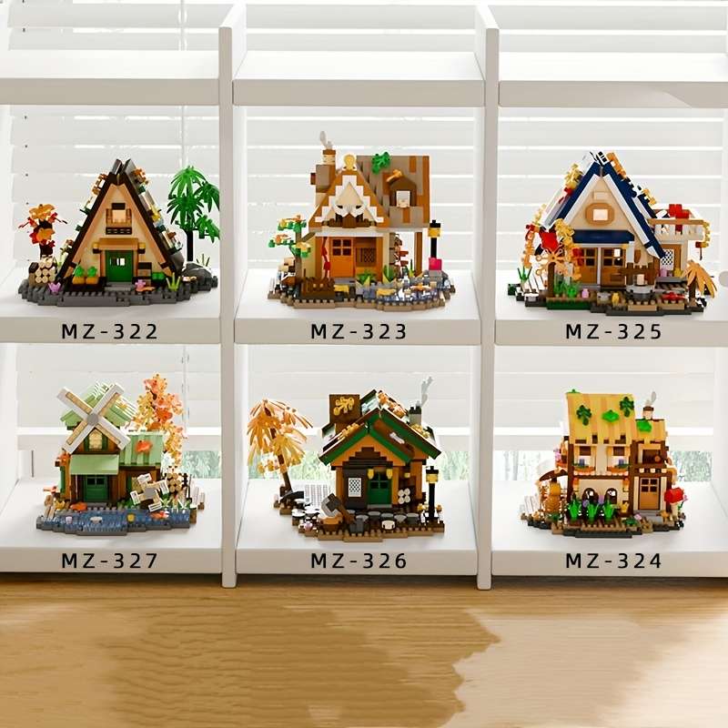 Building Toy Architectural Model Toy Set Style Forest Tree House Mz 326