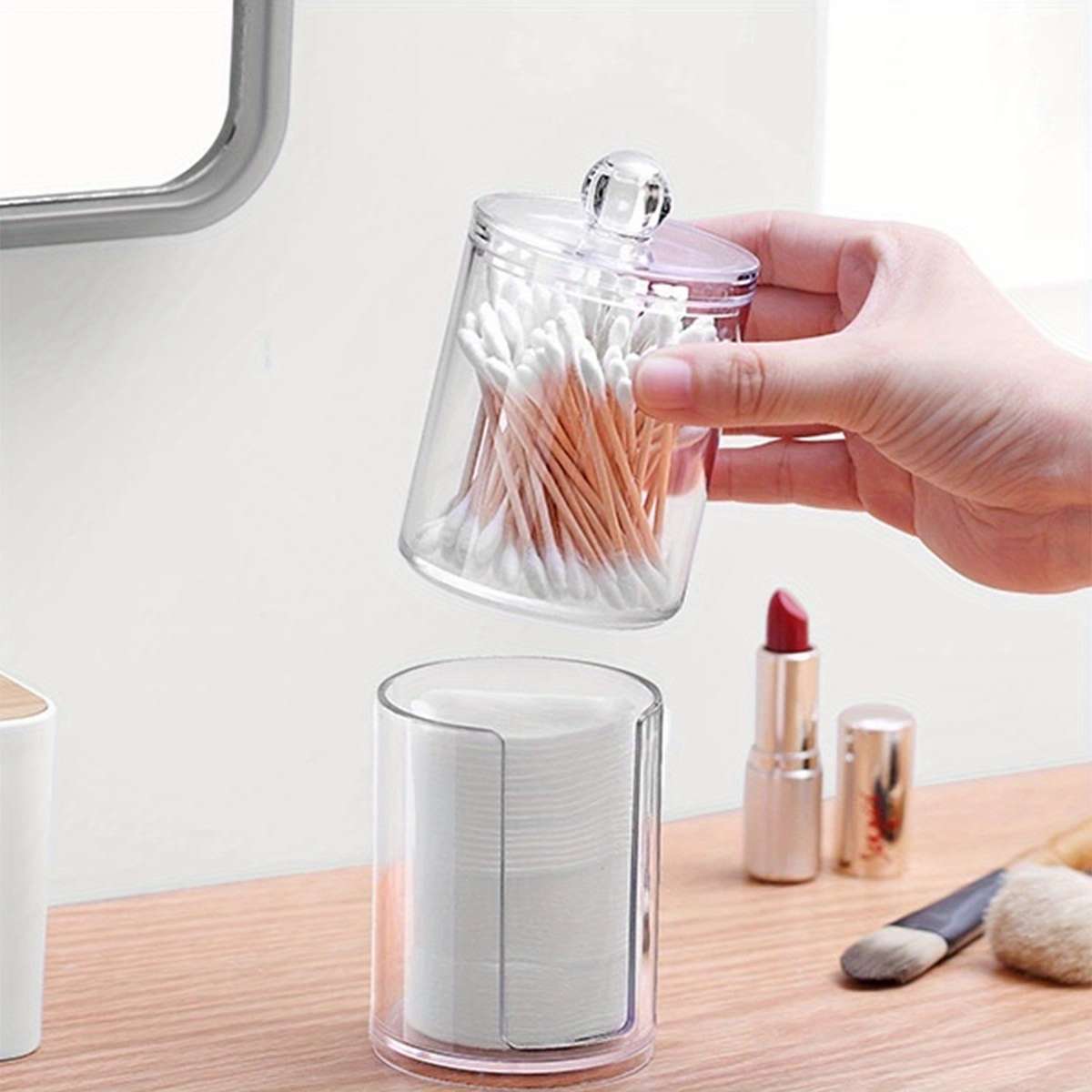 Antibacterial Box Transparent Upper And Lower 2Pcs