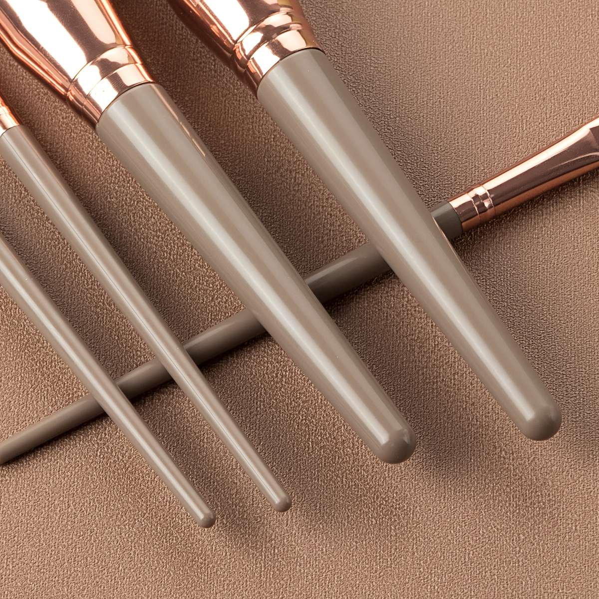 Makeup Brush Set Color 7Psc Black