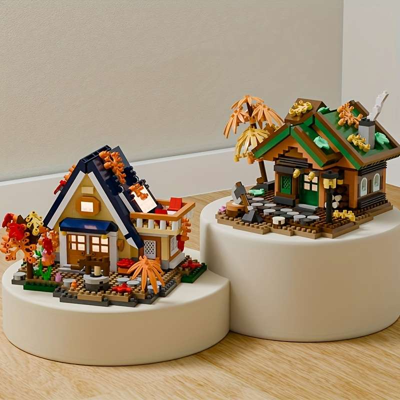 Building Toy Architectural Model Toy Set Style Forest Tree House Mz 326