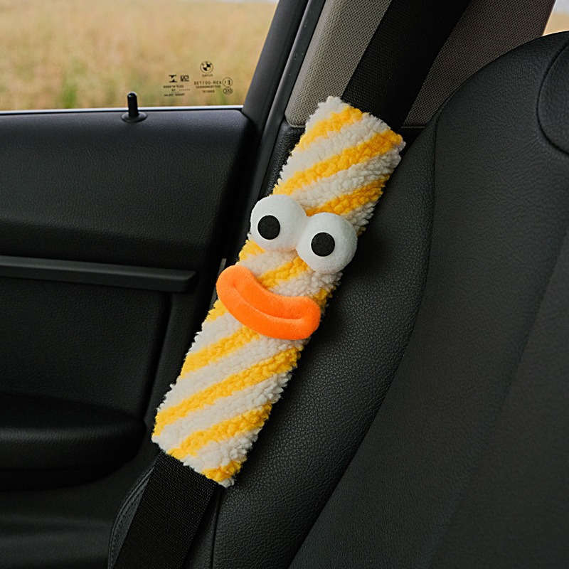 Car Seat Belt Covers 2Pcs Random Color