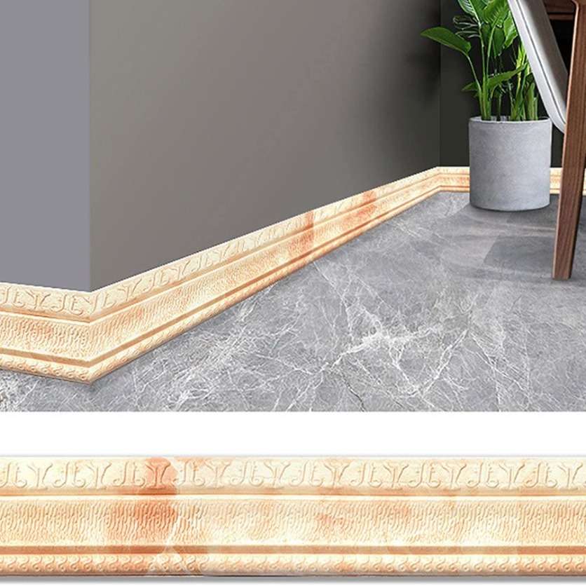 Skirting Board White Size 5Pcs